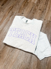 Teach Puff Sweatshirts