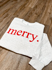Merry Puff Sweatshirt